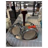VINTAGE GOURMATES GLO HILL MID CENTURY SERVER