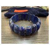 LARGE LAPIS LAZULI BRACELET