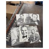 LOT OF EXHIBIT CARDS FAMOUS MUSICIANS 1940S 50S