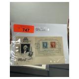 1847-1947 FIRST DAY COVER