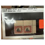 620 MINT OG CORNER PAIR 1925 NORSE AM ISSUE