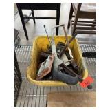 LARGE BIN OF TOOLS