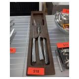 LARGE CARVER HALL UTILITY CARVING SET