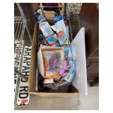 BOX OF MISC