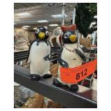 F&F WILLIE & MILLIE VTG SALT PEPPER SHAKERS