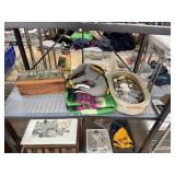 JEWELRY BOX AND LOT OF MISC