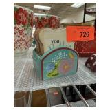 PIONEER WOMAN TOAST SALT PEPPER SHAKERS