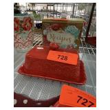 PIONEER WOMAN BUTTER DISH