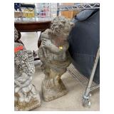 LARGE CONCRETE GARDEN SCULPTURE