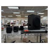 RCA BLURAY DVD PLAYER & SPEAKERS