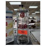 PEPSI CO GLASS STRAW HOLDER