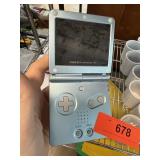 GAMEBOY ADVANCE SP VIDEO GAME SYSTEM UNTESTED
