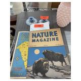 2PC VINTAGE NATURE MAGAZINE 1931 & 1946