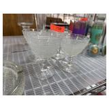 4PC VTG GLASSES / DESSERT GLASSES