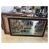 2PC LARGE FRAMED PRINTS / PICTURES 2PC LARGE FRAMED PRINTS / PICTURES