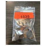 BAG OF MIXED FOREIGN COINS BAG OF MIXED FOREIGN COINS
