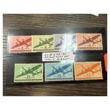 1941-4 C25-31 AIRMAIL STAMPS 1941-4 C25-31 AIRMAIL STAMPS