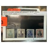 SAAR UNDER THE LEAGUE OF NATIONS OG 1920 STAMPS SAAR UNDER THE LEAGUE OF NATIONS OG 1920 STAMPS