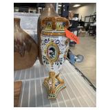 VINTAGE ITALIAN MAJOLICA VASE VINTAGE ITALIAN MAJOLICA VASE