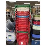 QTY 10 STORAGE BINS QTY 10 STORAGE BINS