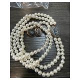 CAMEO THEME NECKLACE & EARRINGS CAMEO THEME NECKLACE & EARRINGS