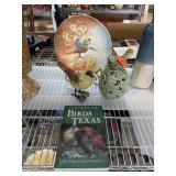 LOT OF MIXED DECOR BIRD THEME / BOOK LOT OF MIXED DECOR BIRD THEME / BOOK
