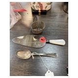 1933 CENTURY OF PROGRESS SPOON CAKE SERVER + 1933 CENTURY OF PROGRESS SPOON CAKE SERVER +