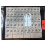 STAMP SHEET 13C CARL SANDBURG STAMP SHEET 13C CARL SANDBURG