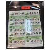 STAMP SHEET 13C CANADIAN PHILATELIC EXHIBITION STAMP SHEET 13C CANADIAN PHILATELIC EXHIBITION