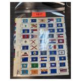 STAMP SHEET BICENTENNIAL STATE FLAGS STAMP SHEET BICENTENNIAL STATE FLAGS
