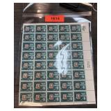 STAMP SHEET 8C STAMP COLLECTING STAMP SHEET 8C STAMP COLLECTING