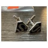 SUPERMAN THEME CUFFLINKS SUPERMAN THEME CUFFLINKS