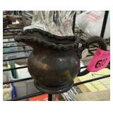 ANTIQUE SILVERPLATE CREAMER THE BROWN NEWS CO ANTIQUE SILVERPLATE CREAMER THE BROWN NEWS CO