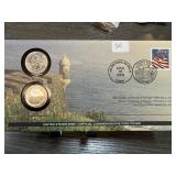 PUERTO RICO P&D UNC COIN SET 1ST DAY COVER PUERTO RICO P&D UNC COIN SET 1ST DAY COVER