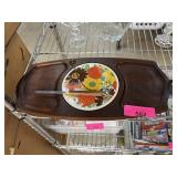 VINTAGE GAILCRAFT MID CENTURY JAPANESE CHEESE PLAT VINTAGE GAILCRAFT MID CENTURY JAPANESE CHEESE PLAT