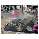 LARGE TRIFLE / GLASS BOWL CANDLE HOLDER LARGE TRIFLE / GLASS BOWL CANDLE HOLDER