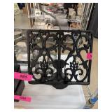 IRON BOOK STAND W WEIGHTS IRON BOOK STAND W WEIGHTS