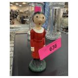 VINTAGE CAST IRON OLIVE OYL (POPEYE) FIGURINE VINTAGE CAST IRON OLIVE OYL (POPEYE) FIGURINE