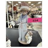 LLADRO PORCELAIN SCULPTURE DEAR SANTA LLADRO PORCELAIN SCULPTURE DEAR SANTA