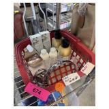 LOT OF MIXED COSMETICS NEW MIRROR ETC LOT OF MIXED COSMETICS NEW MIRROR ETC