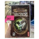 PLAYSTATION PSP DUNGEONS & DRAGONS TACTICS GAME PLAYSTATION PSP DUNGEONS & DRAGONS TACTICS GAME
