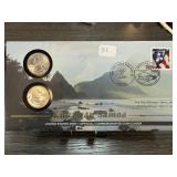 AMERICAN SAMOA UNC QUARTERS 1ST DAY COVER AMERICAN SAMOA UNC QUARTERS 1ST DAY COVER