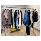 ALL THE CLOTHES ON THE ROLLING RACK UNDER ARMOUR ALL THE CLOTHES ON THE ROLLING RACK UNDER ARMOUR