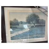 SIGNED BLUEBONNET PRINT BY DAN BROWN SIGNED BLUEBONNET PRINT BY DAN BROWN