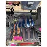 NEW BROOKSTONE KNIFE SET NEW BROOKSTONE KNIFE SET