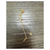 14K GOLD CHAIN NECKLACE NOTE 14K GOLD CHAIN NECKLACE NOTE