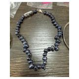 BLACK PEARL NECKLACE BLACK PEARL NECKLACE