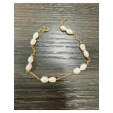GOLD FILL PEARL BRACELET GOLD FILL PEARL BRACELET