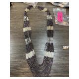 LARGE BEADED NECKLACE LARGE BEADED NECKLACE