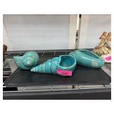 3PC SEASHELL PLANTERS 3PC SEASHELL PLANTERS